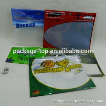 fishing lure packaging bag,soft plastic worm lures bag,spinner bait heads packaging bags